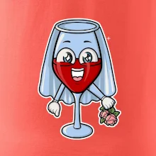 Červené víno pro nevěstu