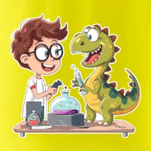Chemik a dinosaurus - chlapec / holka