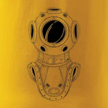 Potápač - helma stará