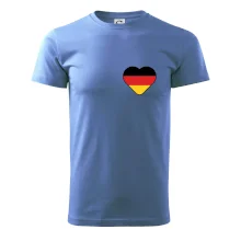 Germany love prso - Nemecká vlajka