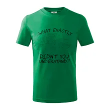 What exactly didn't you understand - physics What exactly didn't you understand - physics