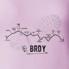 Profil kopců - Brdy