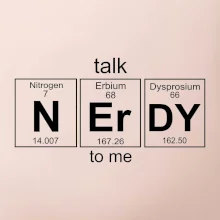 Talk nerdy - periodická tabuľka