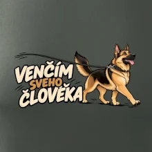 Venčím svého člověka - německý ovčák