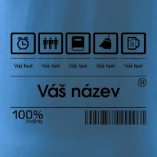 Čárový kód - Vlastní text
