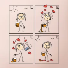 Láska ja a pivo (Hana-creative)