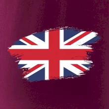 Britská vlajka roztrhaná