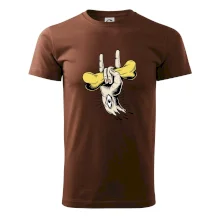 Rocková ruka kosť a oko