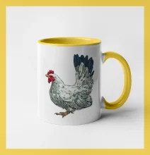 Sliepka kreslená biela