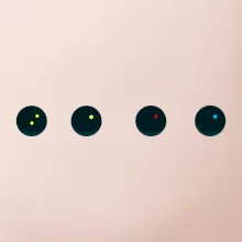 Evolution squash ball