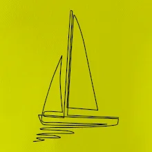 Plachetnica jedným ťahom