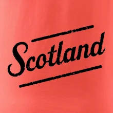 Scotland Vintage nápis