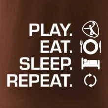 Play Eat Sleep Repeat hádzaná