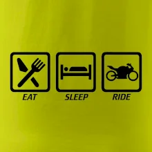 Eat sleep ride - cesta Eat sleep ride - cesta