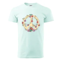 Peace symbol pieskový