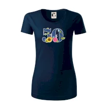 Kvetinové číslo kreslené - 50