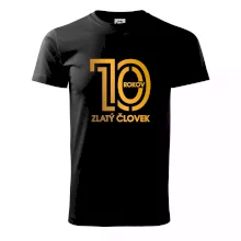 10 rokov zlatý človek 10 rokov zlatý človek