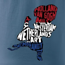 Mapy - názvy miest - Holandsko