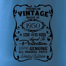 Vintage Etiketa - 1950