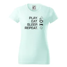 Play Eat Sleep Repeat badminton Play Eat Sleep Repeat badminton