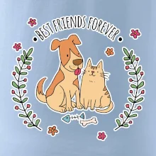 Mačka a pes best friends