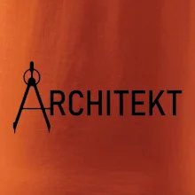 Architekt nápis