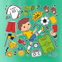 Malý futbalista ikony Malý futbalista ikony