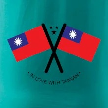 In love with Taiwan - vlajky