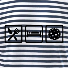 Eat sleep floorball v rade