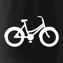 Obrázok kolesa na prsníku mestský bicykel