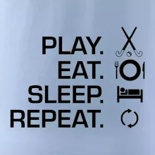 Play eat sleep repeat pozemný hokej