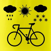 Cyklista za každého počasia Cyklista za každého počasia