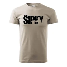 Šípky - nápis so šípkarom