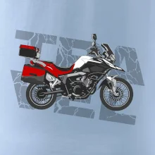 Cestovná enduro červená Cestovná enduro červená