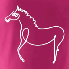 Kôň kreslený Kôň kreslený