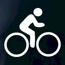 Cyklistika logo prsia