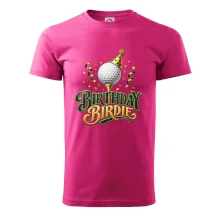 Narozeninové birdie s golfovým míčkem