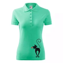 Zamilovaná mačka zozadu Zamilovaná mačka zozadu