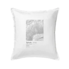 Smrk - vrstevnice v obdĺžniku