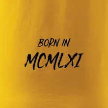 Born in - Rímske číslo 1961