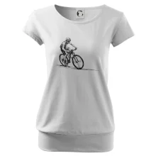 MTB kreslený cyklista MTB kreslený cyklista