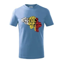 Mapy - názvy miest - Belgicko