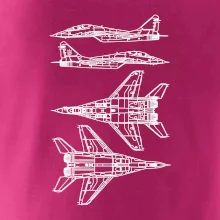 Mig 29 Fulcrum - obrys