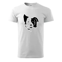 Border kólia obrys hlavy