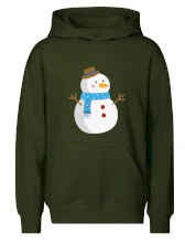 Snehuliak so šálom