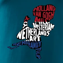 Mapy - názvy miest - Holandsko