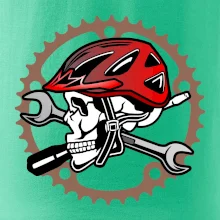 Lebka biker opravár