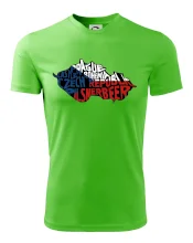 Mapy - názvy miest - Česko