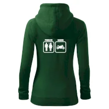 Problém cestná motorka