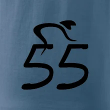 Cyklista oslavuje päťdesiatpäťku (55)